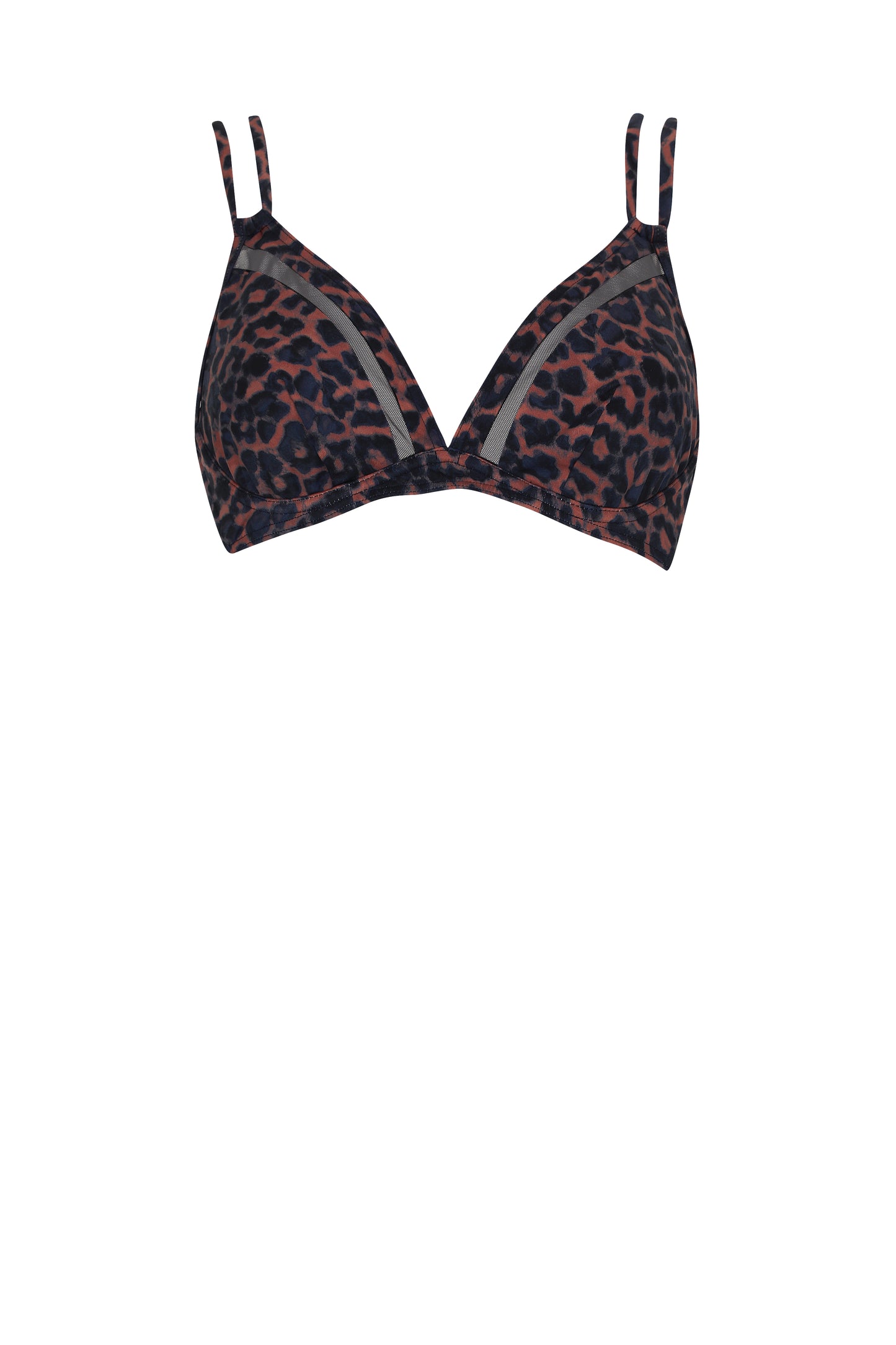 Olympia-Haut de bikini terracotta