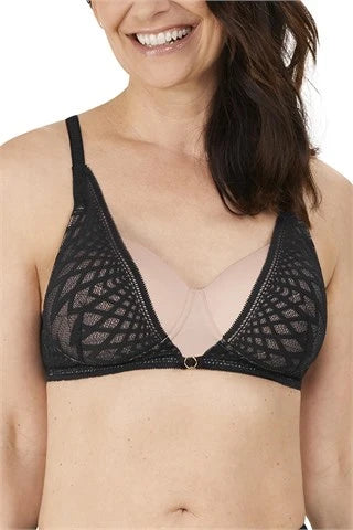 Amoena-Pia soutien-gorge rembourré sans armature noir/sable