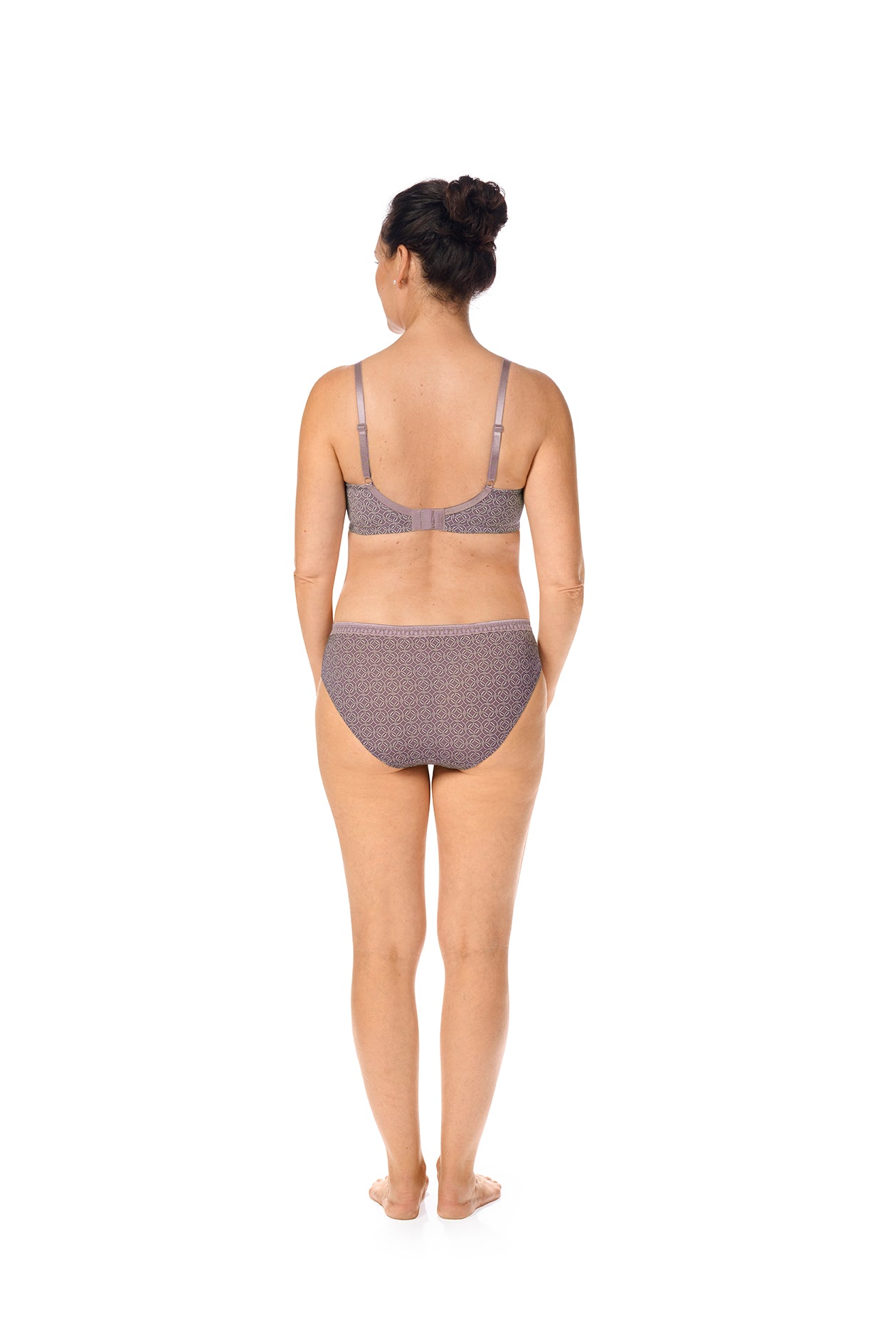 Amoena-Liz soutien-gorge à bonnets rembourrés sans armature mauve/multi