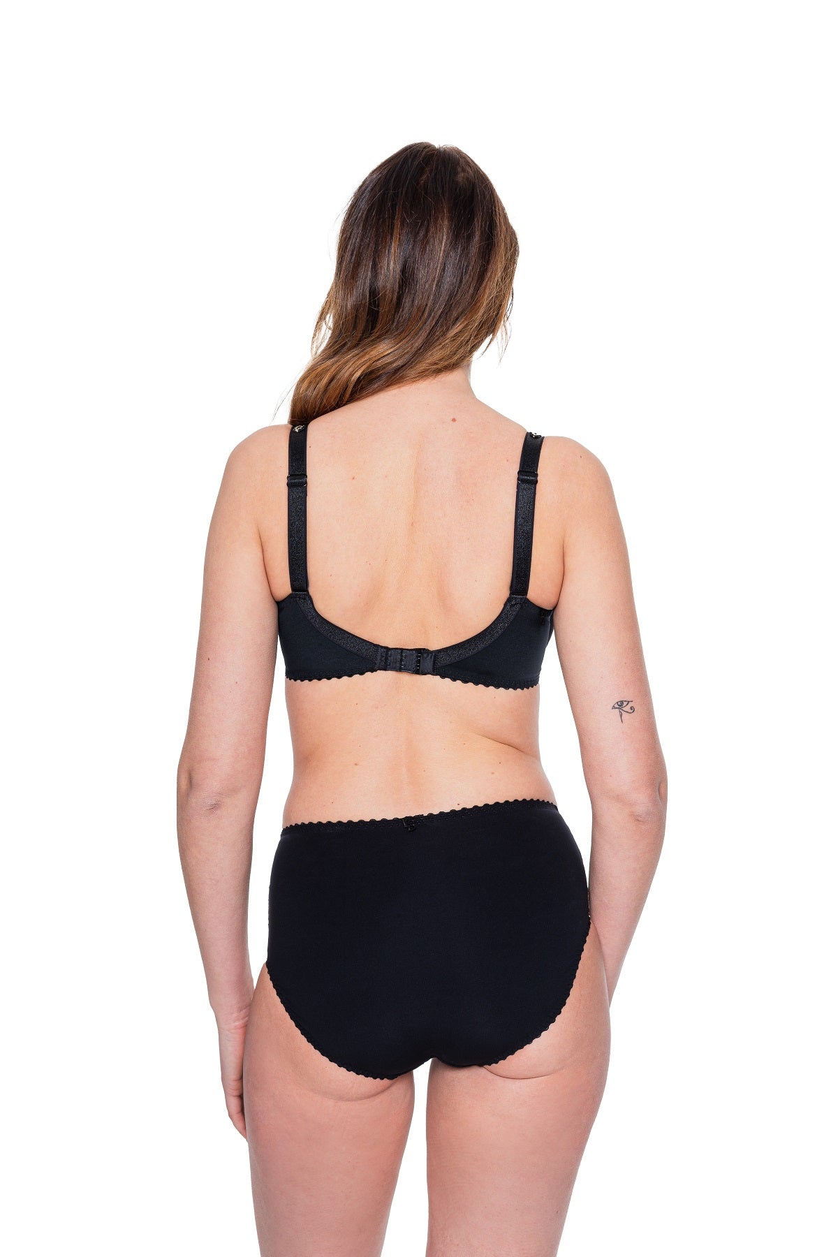 Louisa Bracq-Julia soutien-gorge emboîtant avec armatures noir/or