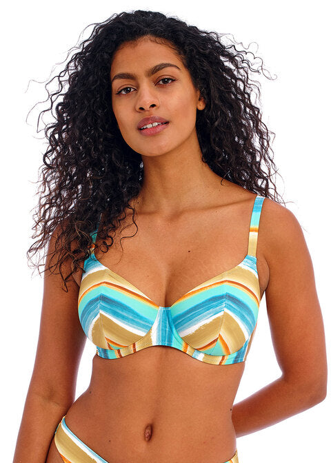 Freya Swim-Castaway Island haut de bikini plongeant multi