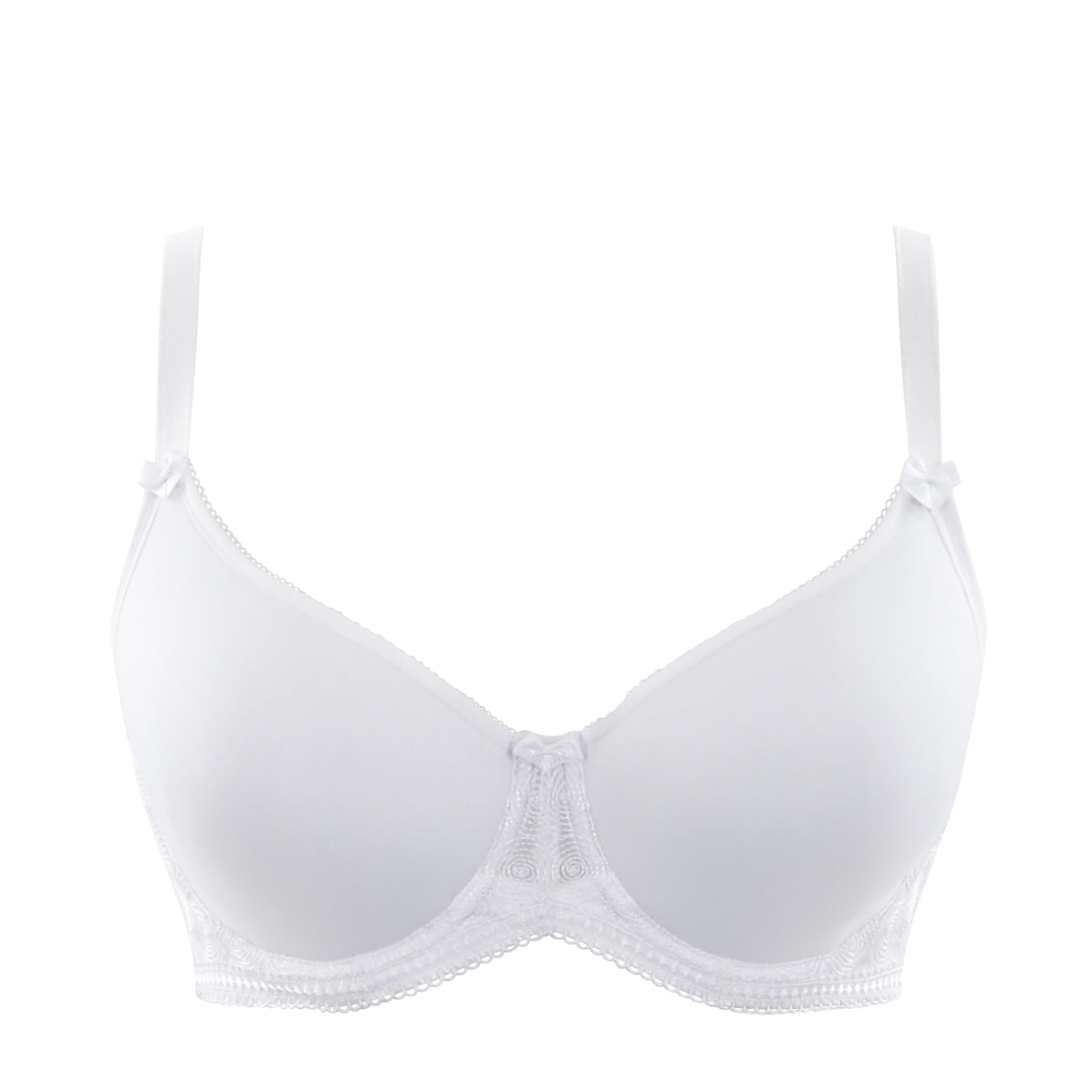 Panache-Cari soutien-gorge t-shirt spacer moulé blanc