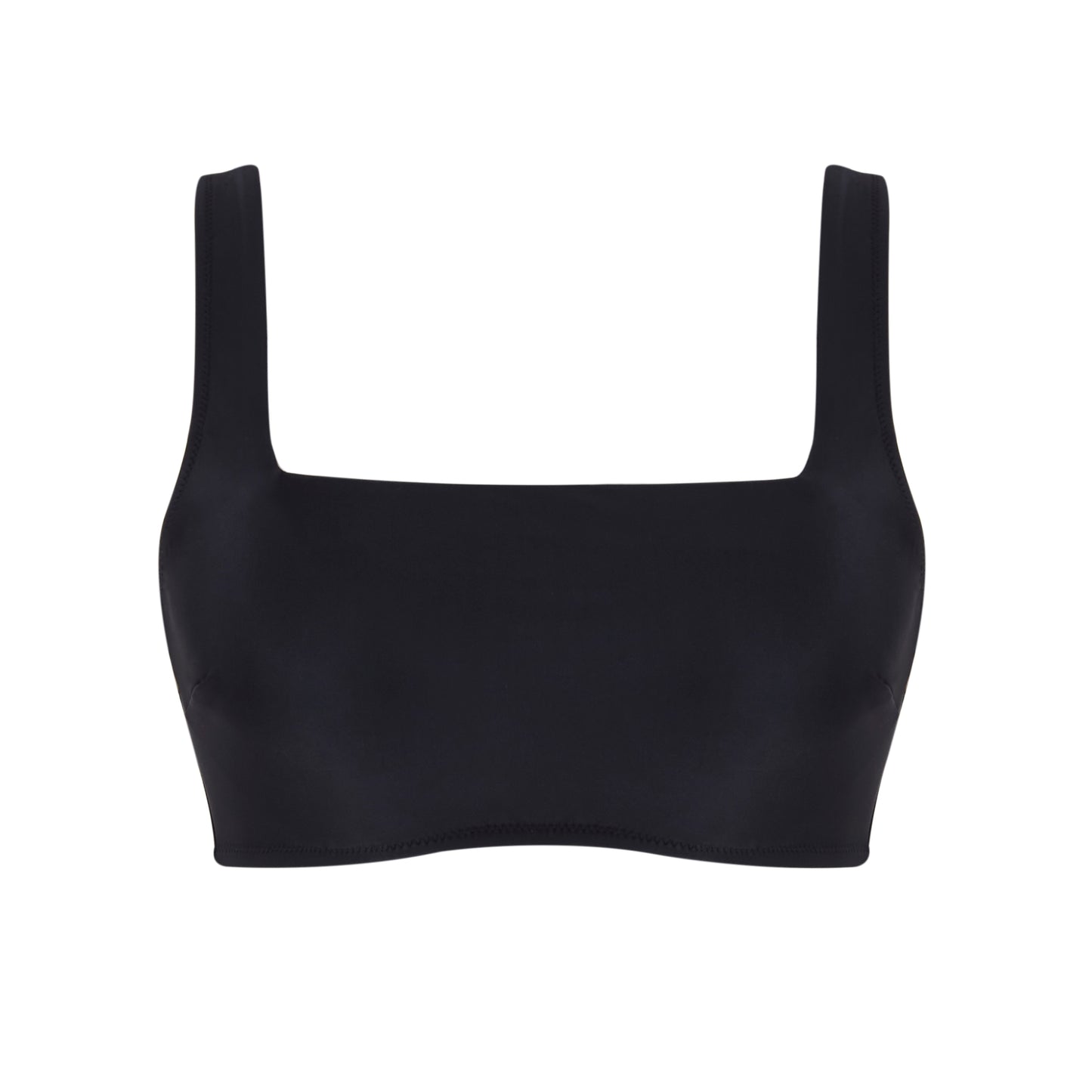 Panache Swim-Gina haut de bikini à décolleté carré noir