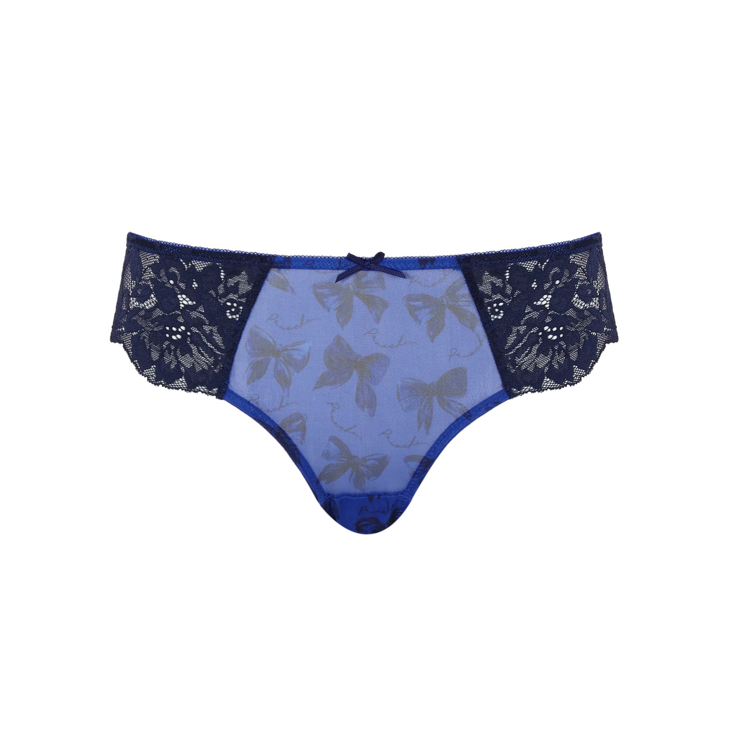 Panache-Nina culotte brésilienne blue bows