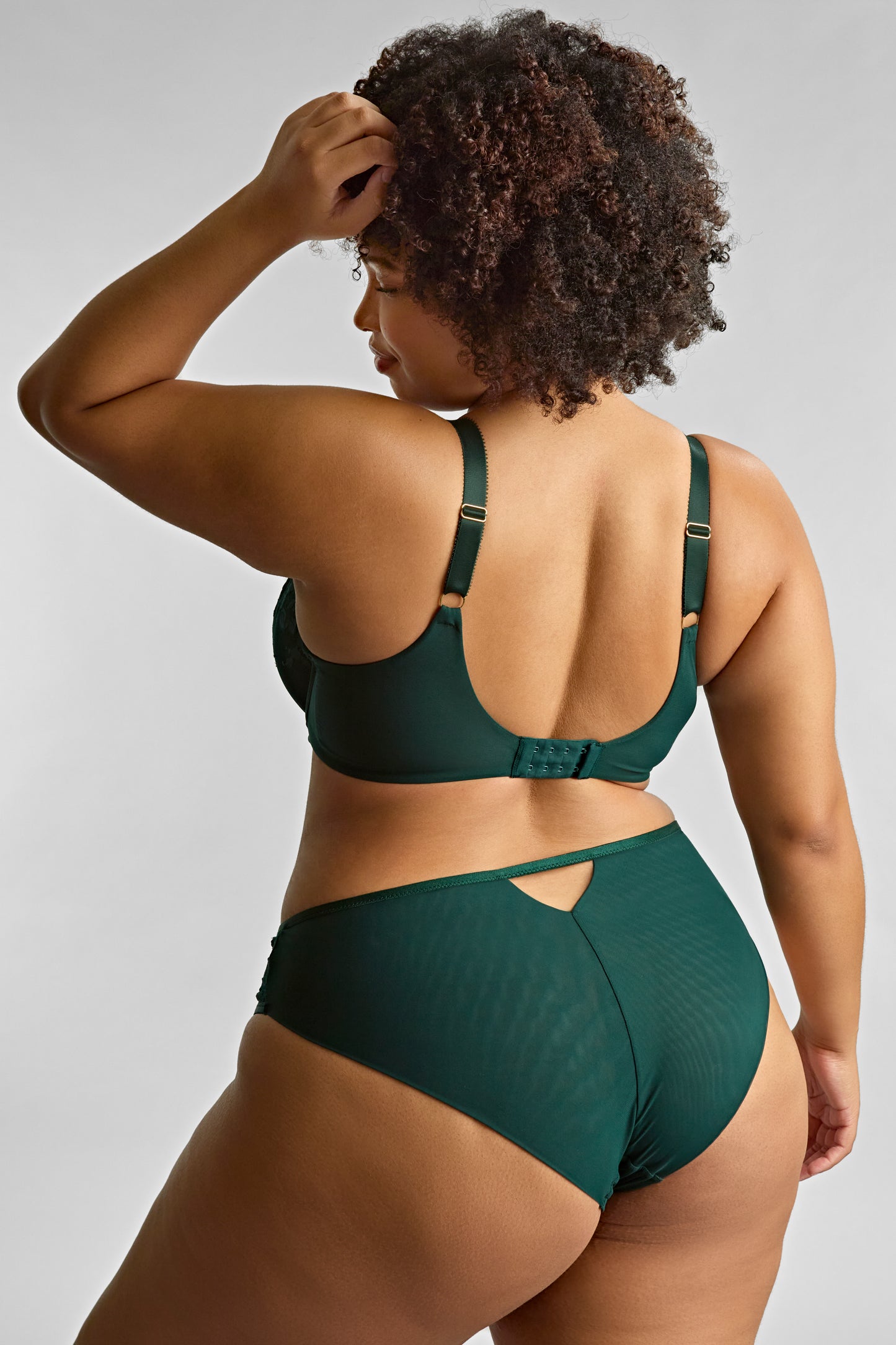 Sculptresse-Josephine culotte échancrée forest green
