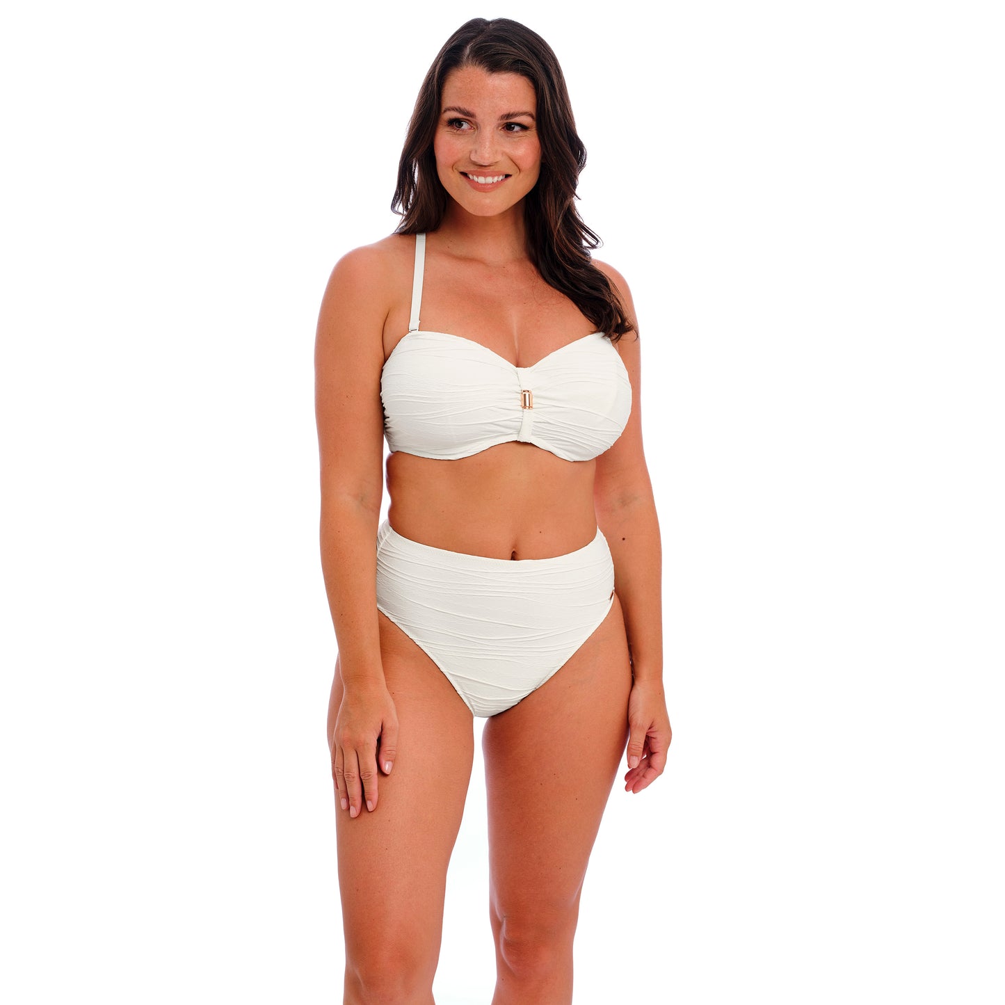 Fantasie Swim-Beach Waves haut de bikini bandeau avec armatures linen