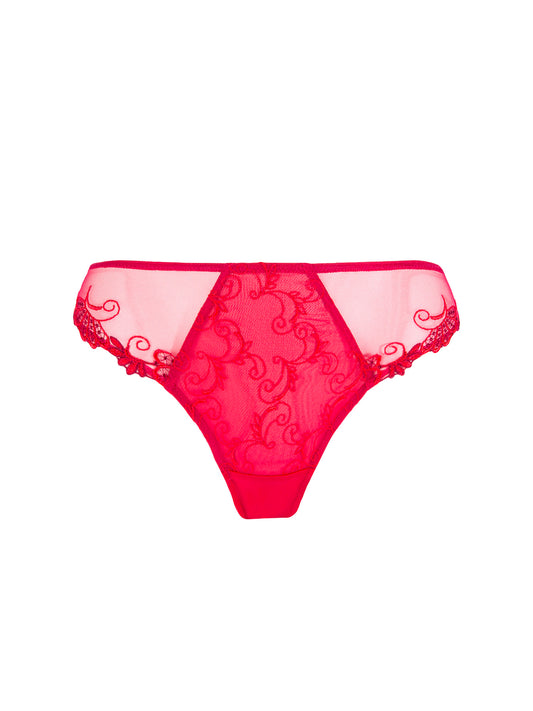 Lise Charmel-Dressing floral slip fantaisie en dentelle dressing solaire
