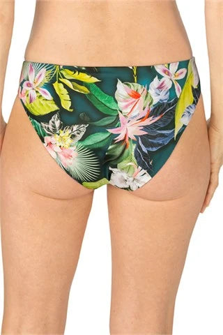 Amoena-Flower Spirit culotte de maillot réversible émeraude foncé/jungle