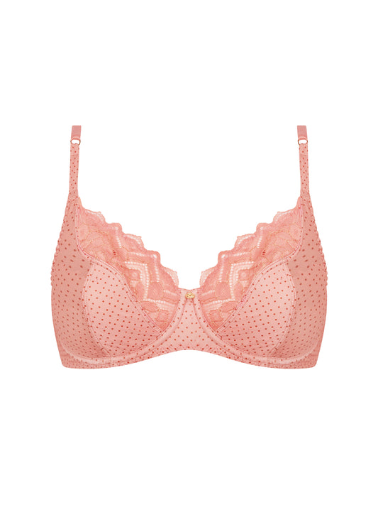 Antigel-Pétille en glam soutien-gorge corbeille bulles rosées