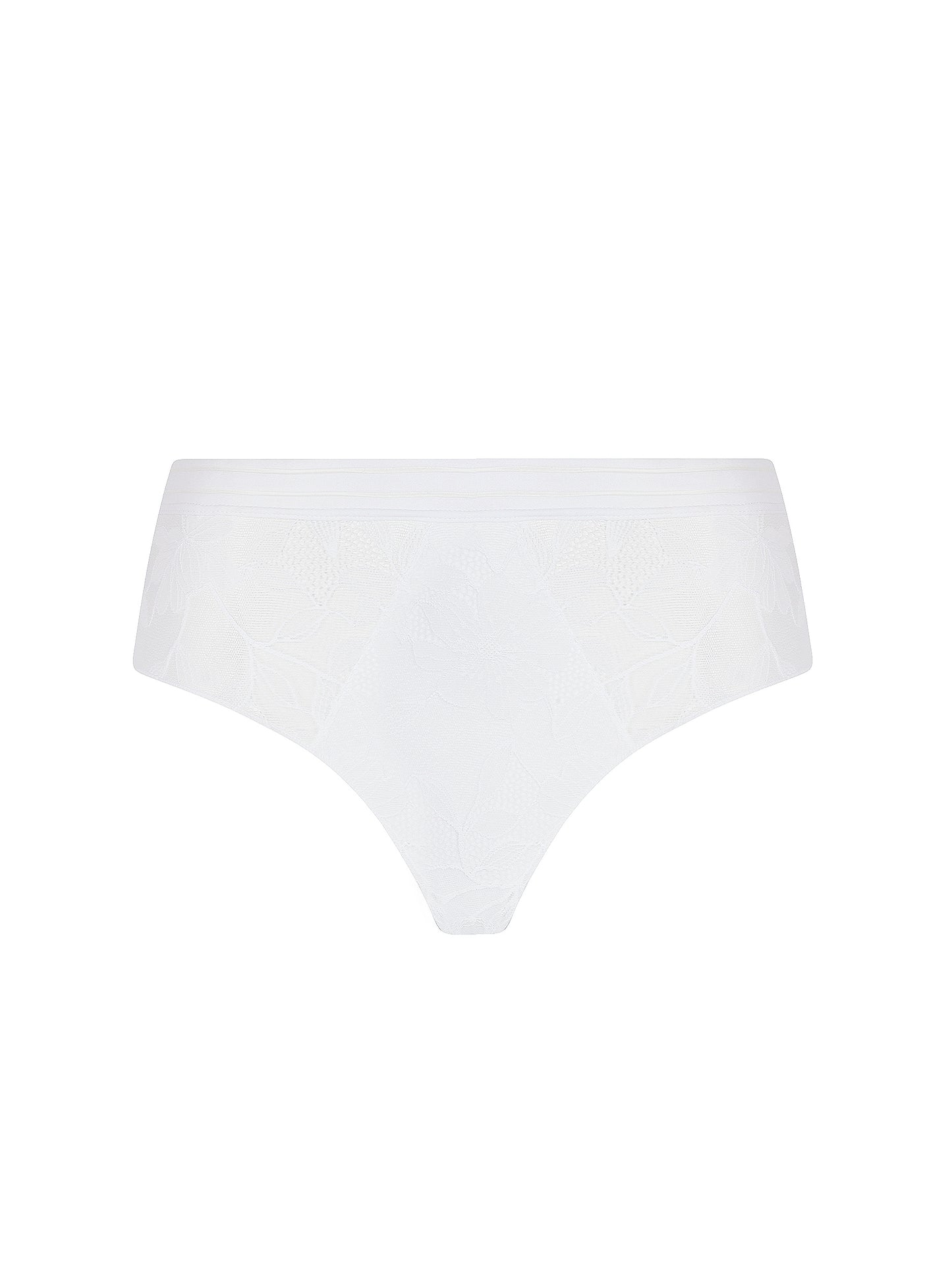 Antigel-DENTELLE REBELLE shorty blanc
