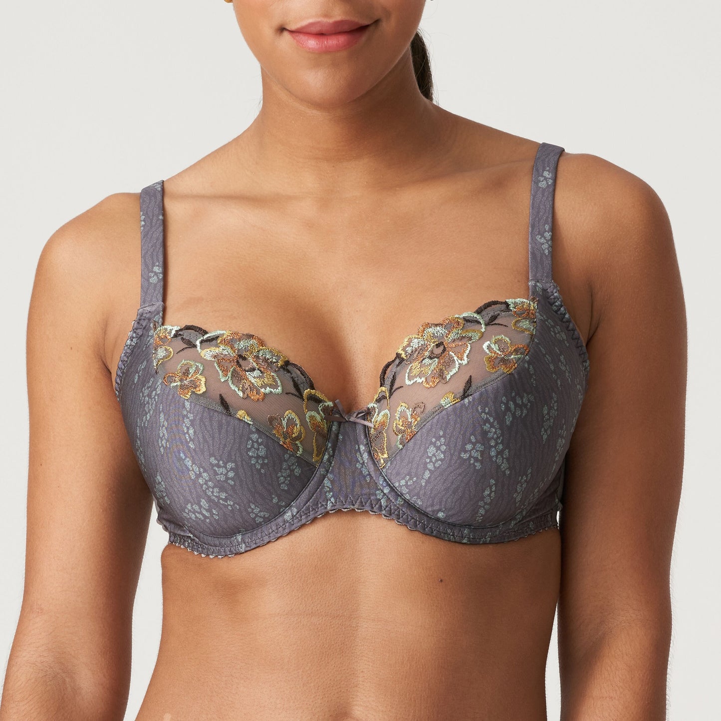Primadonna-Sevas soutien-gorge balconnet coupe tulipe kitten grey