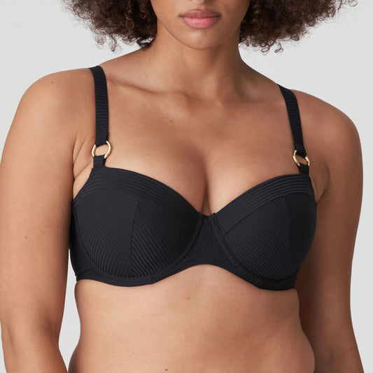 Primadonna Swim-Sahara haut de bikini balconnet rembourré noir