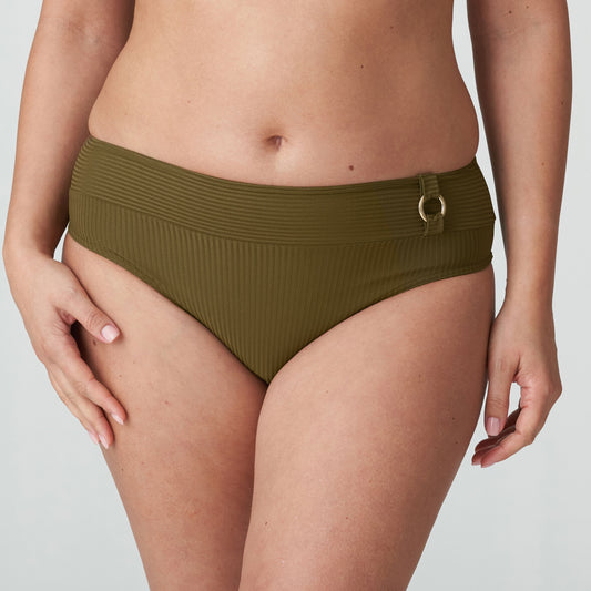 Primadonna Swim-Sahara culotte taille haute olive