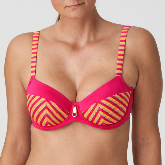 Primadonna Swim-La Concha haut de bikini emboîtant avec armatures Mai Tai