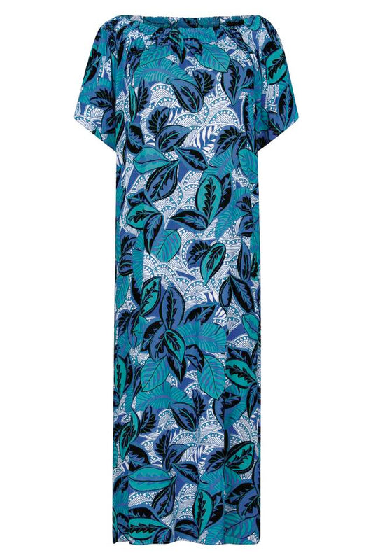 Anita-Nika tenue de plage bleu irisé