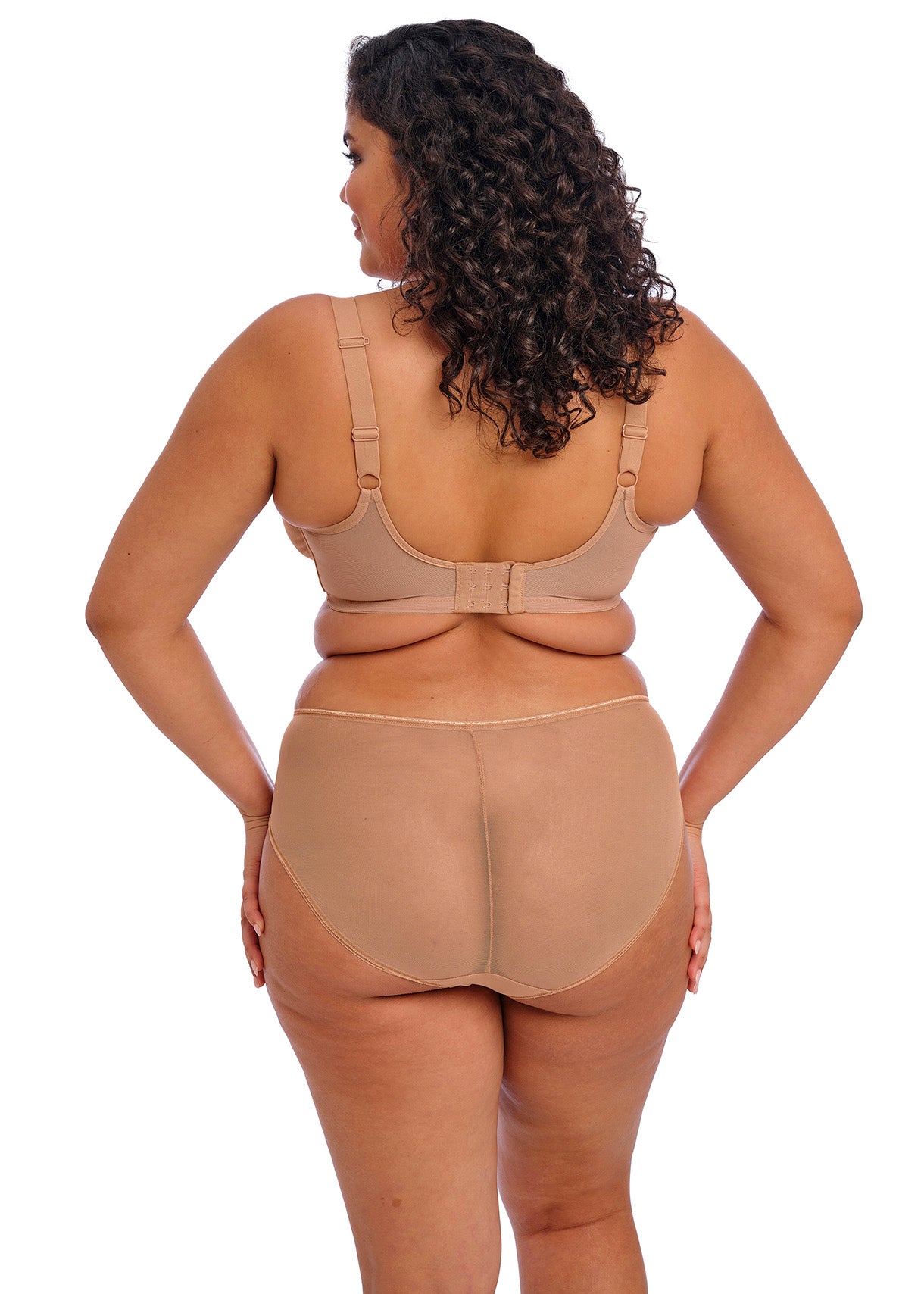 Elomi-Matilda soutien-gorge plongeant à armatures café au lait