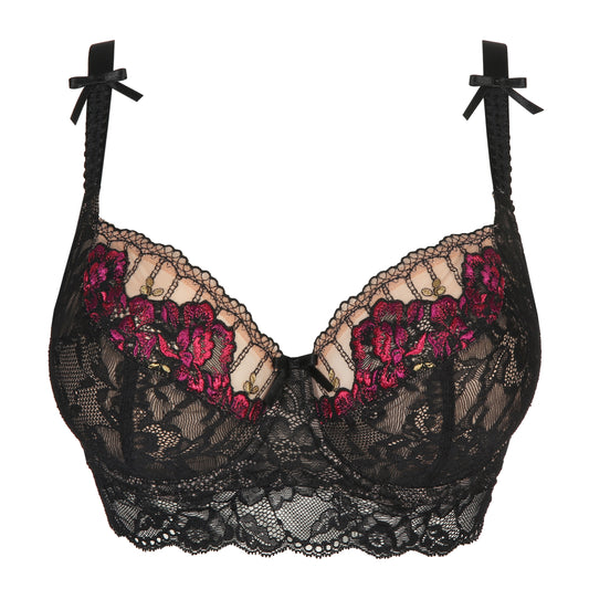 Primadonna-Pleasanton soutien-gorge balconnet coupe tulipe noir