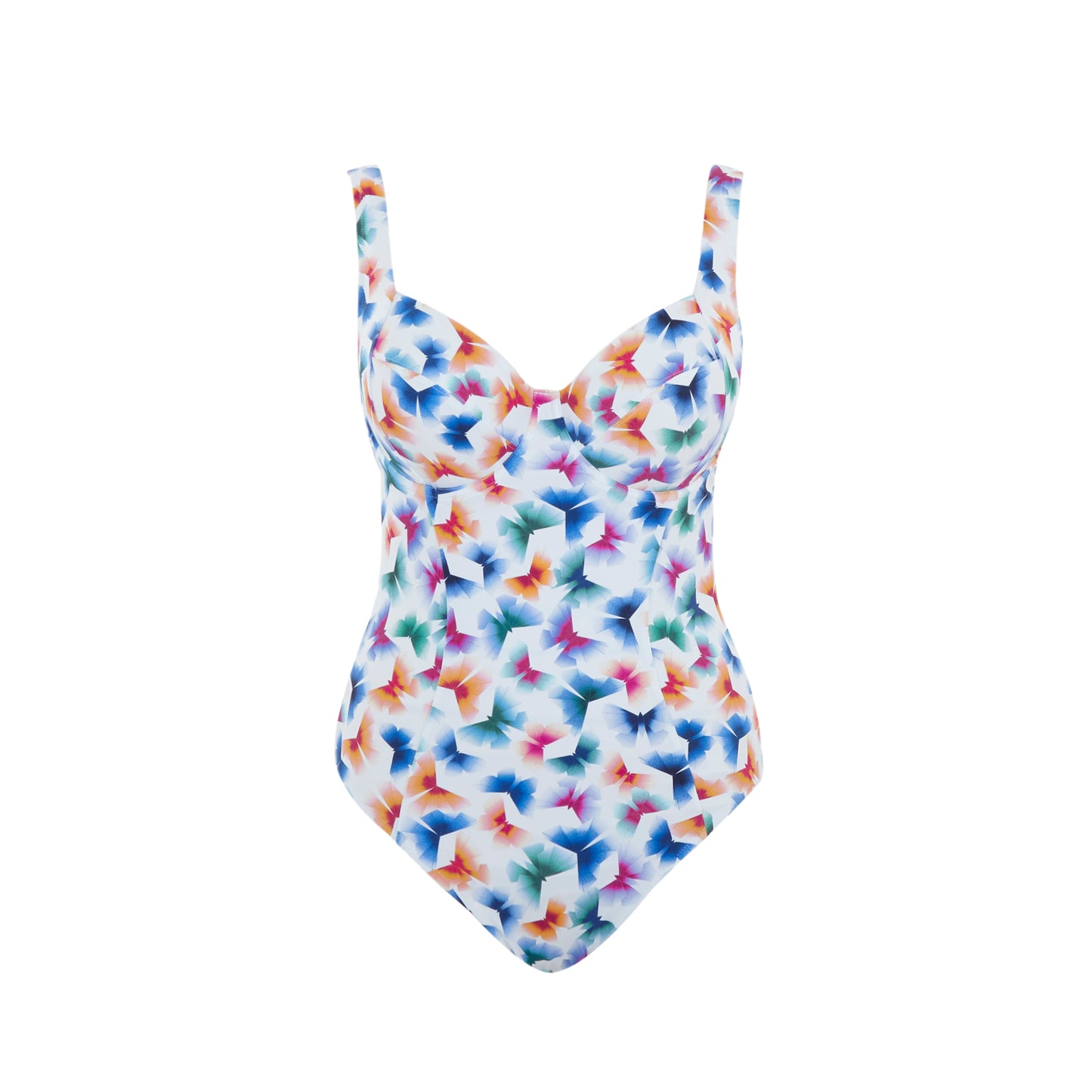 Panache Swim-Paloma maillot de bain une pièce balconnet imprimé flutter
