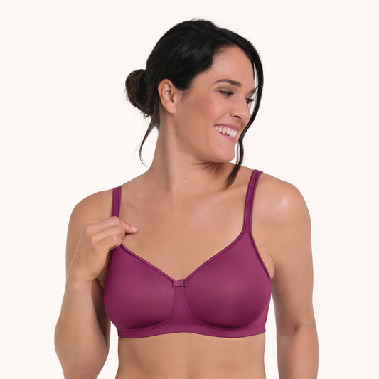 Anita Care - Tonya soutien - gorge à coques sans armature purple wine - Juste Pour Vous