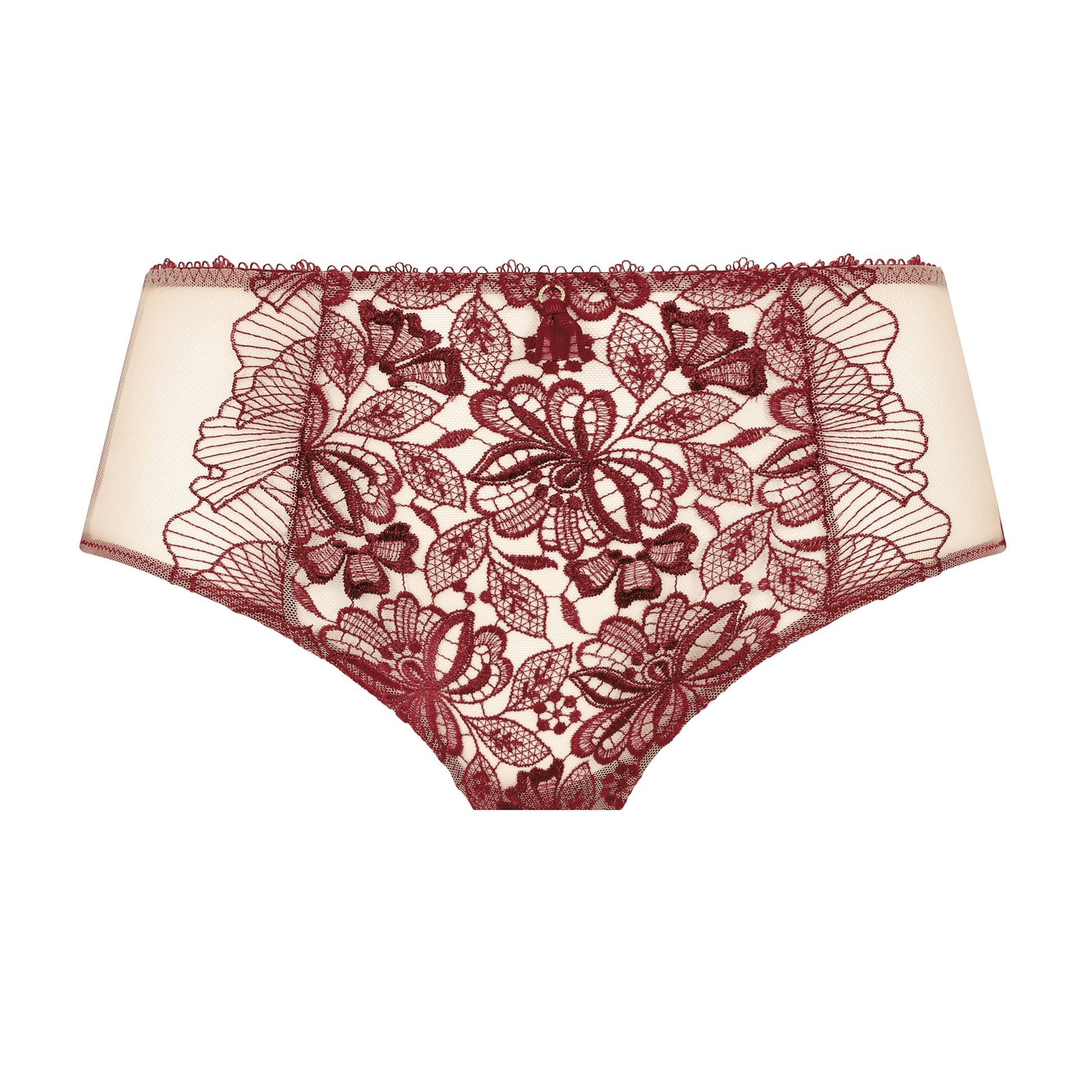 Empreinte - Agathe culotte Amarante - Juste Pour Vous