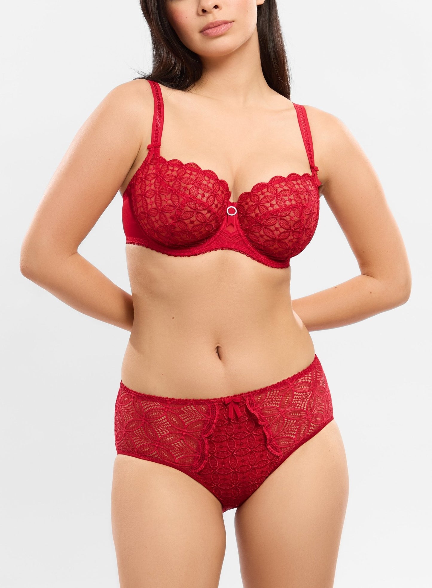 Empreinte - Romy culotte rouge impérial - Juste Pour Vous