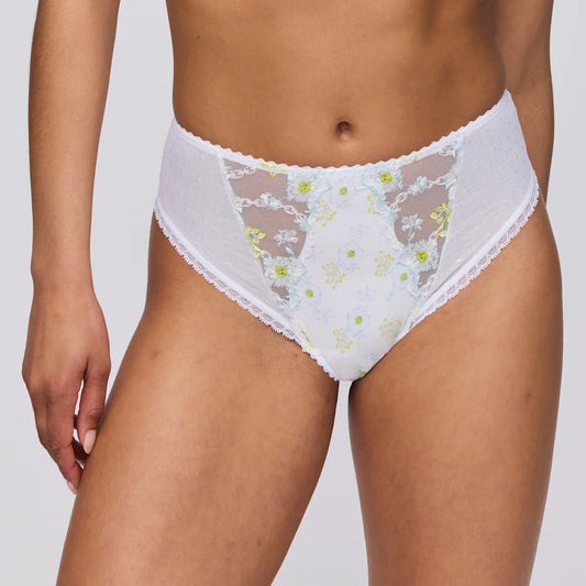 Marie Jo-Chen slip taille haute white yacht