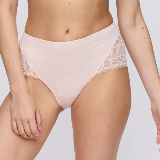 Marie Jo-Jadei slip taille haute glossy pink