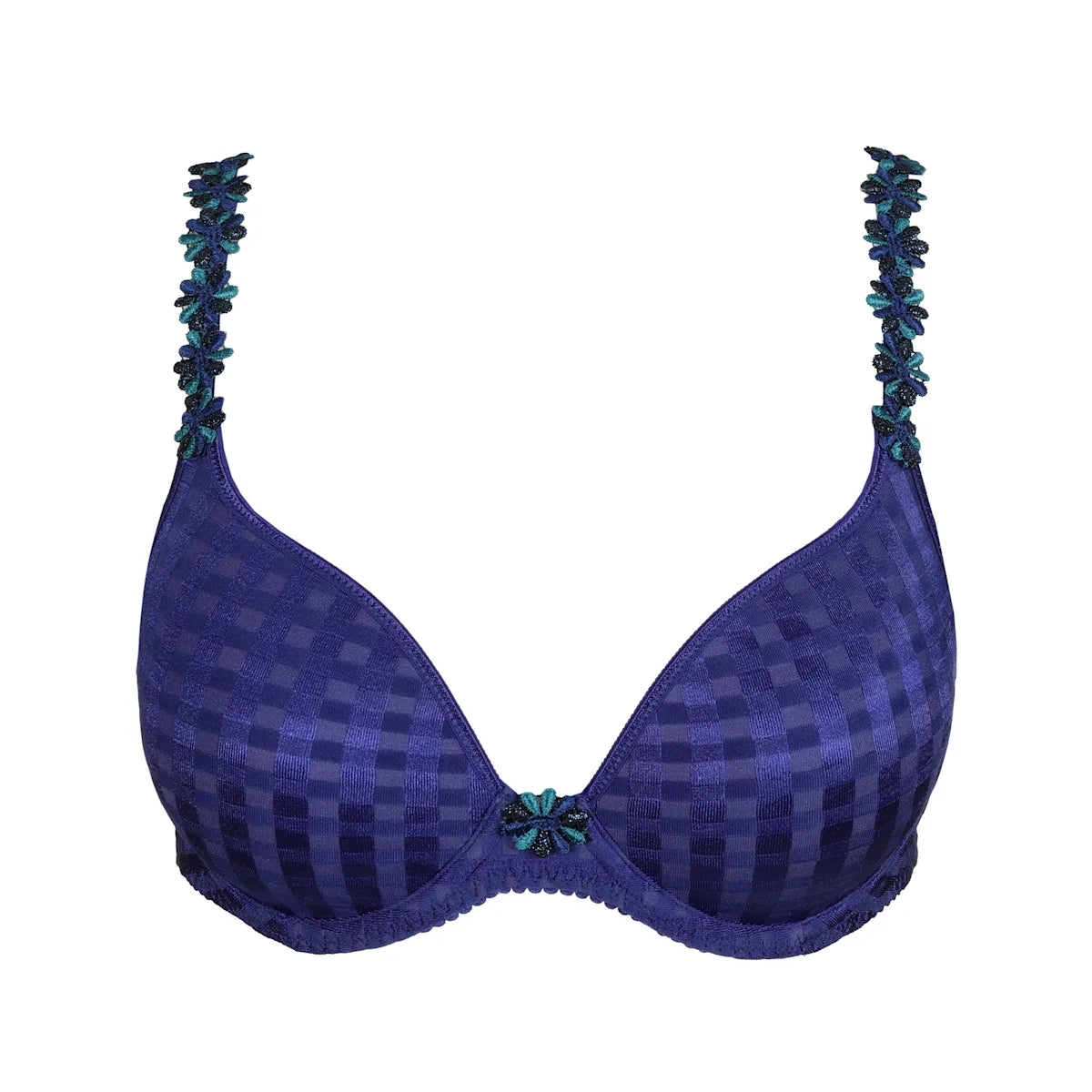Marie Jo-Avero soutien-gorge rembourré avec décolleté en cœur lazurite
