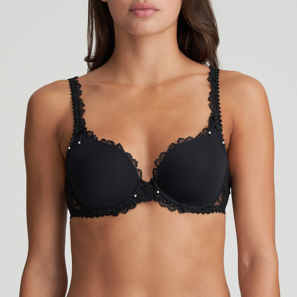 Marie Jo-Jane soutien-gorge rembourré forme coeur noir