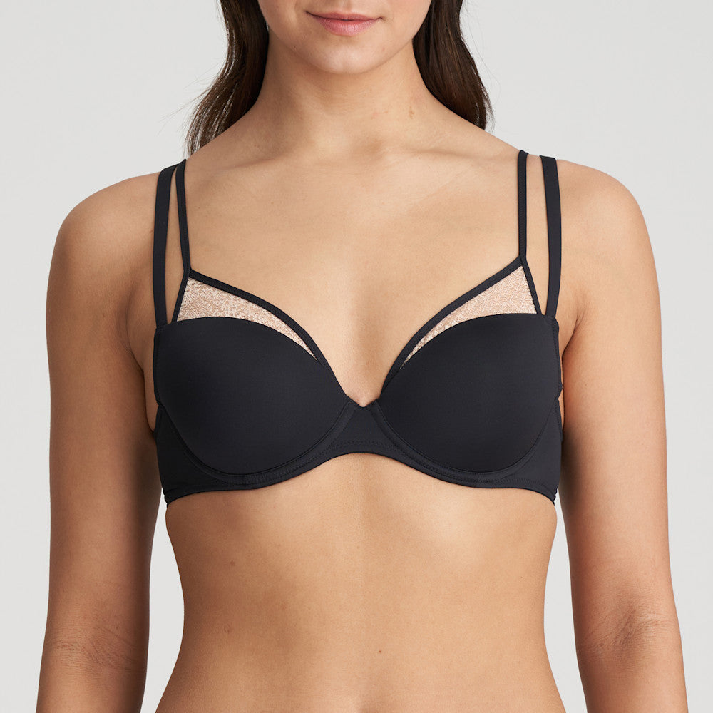 Marie Jo-Amman soutien-gorge rembourré plongeant jaspe