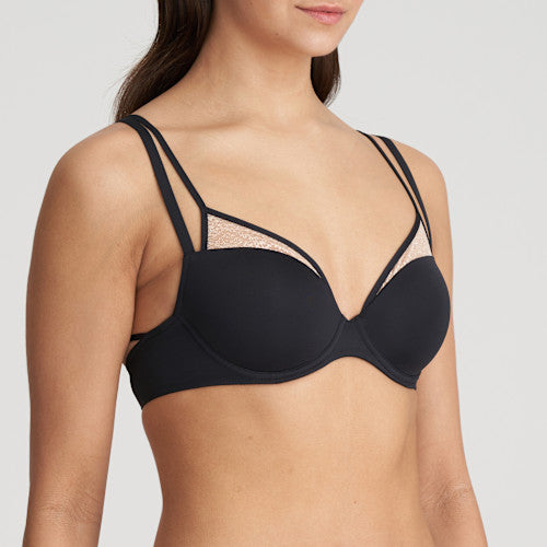 Marie Jo-Amman soutien-gorge rembourré plongeant jaspe