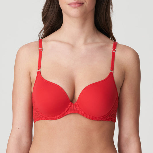 Marie Jo-Tanzara soutien-gorge rembourré forme coeur écarlate