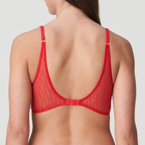 Marie Jo-Tanzara soutien-gorge rembourré forme coeur écarlate