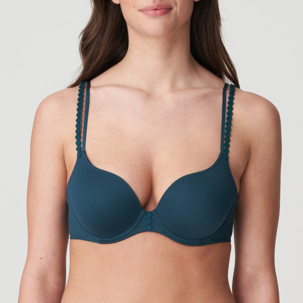 Marie Jo-Tom Mini soutien-gorge rembourré décolleté en coeur empire green