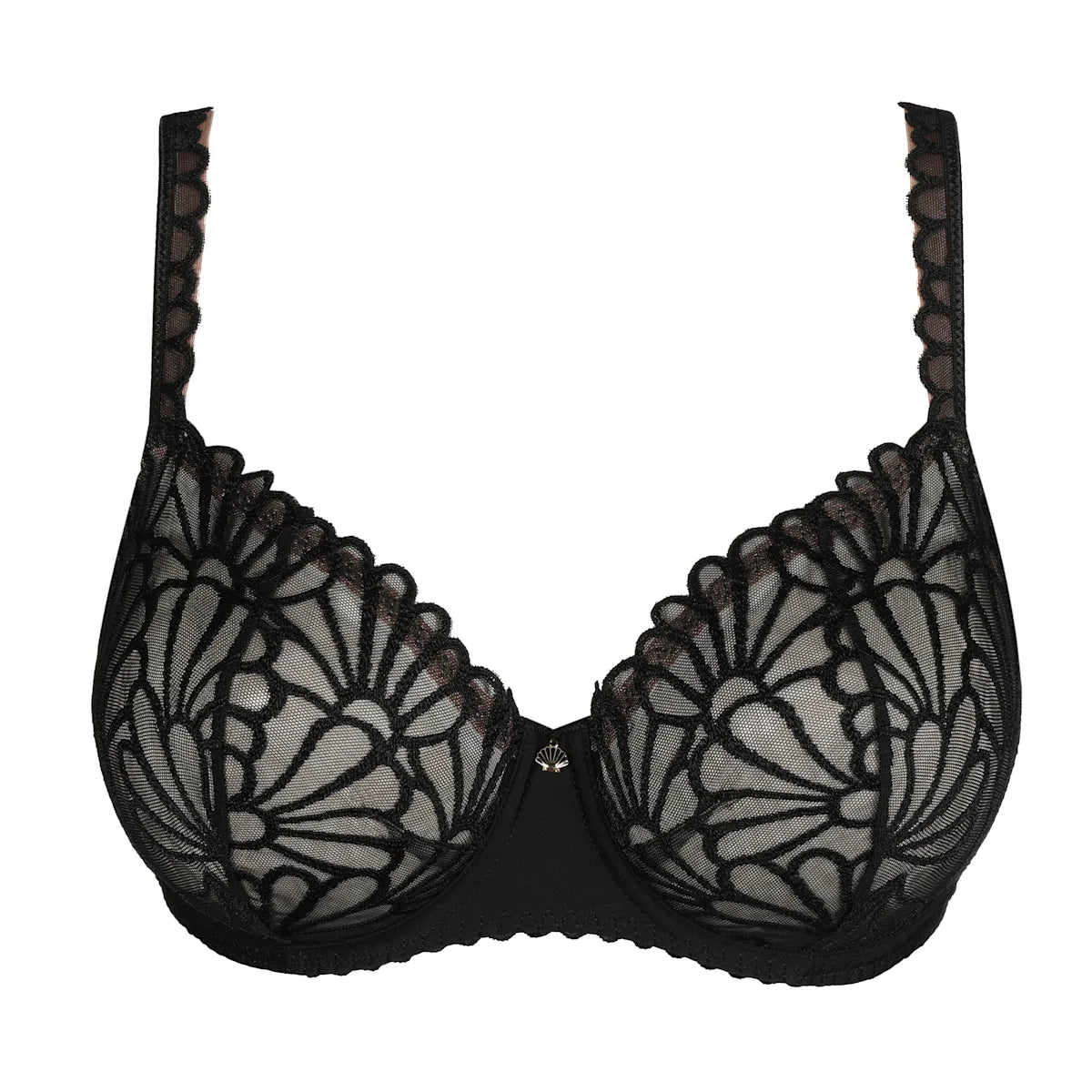 Primadonna-Gallipoli soutien-gorge balconnet couture verticale noir