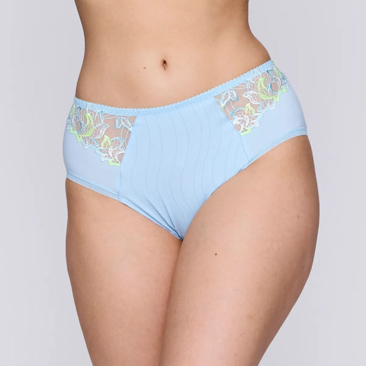 Primadonna-Deauville slip taille haute Milky blue