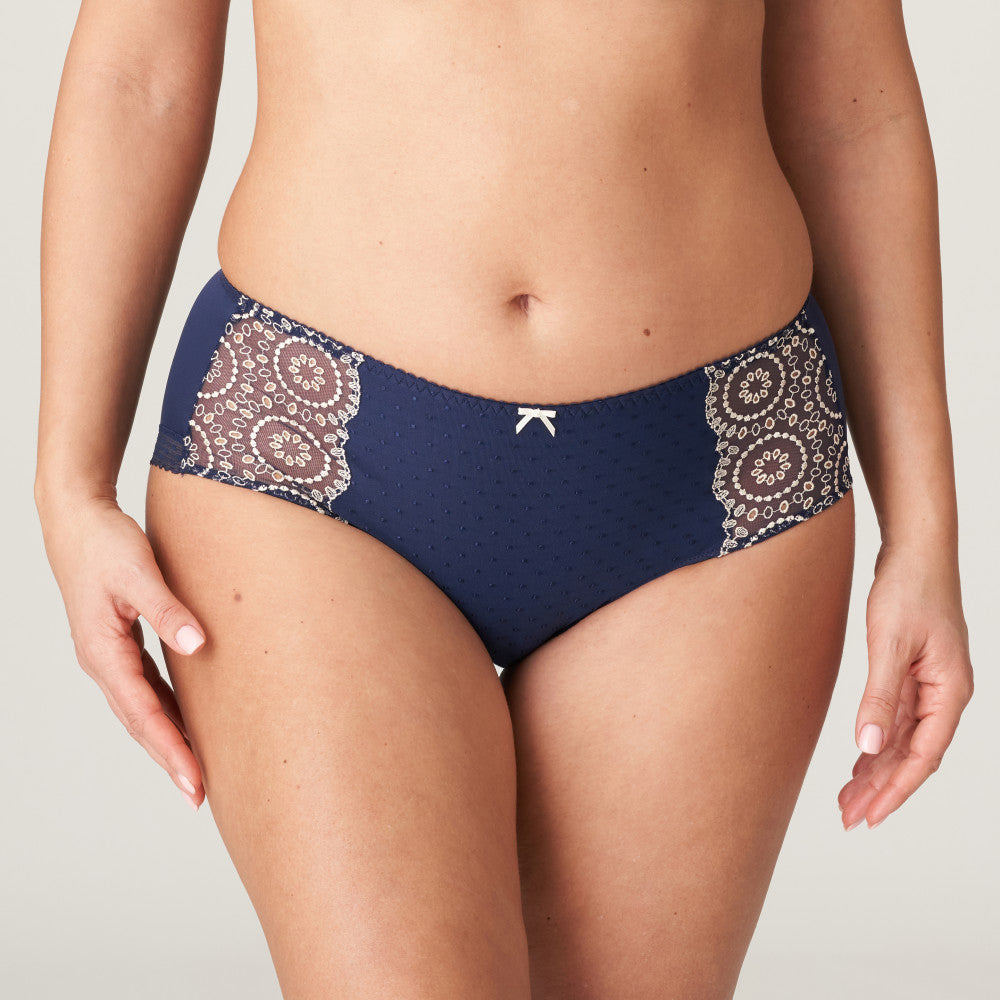 Primadonna-Osino slip taille haute bleu saphire
