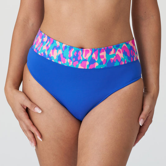 Primadonna Swim-Karpen slip bikini à revers bleu électrique