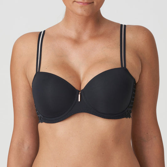 Primadonna Twist-East End soutien-gorge balconnet rembourré charbon