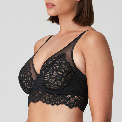 Primadonna Twist-First Night soutien-gorge triangle avec armatures noir