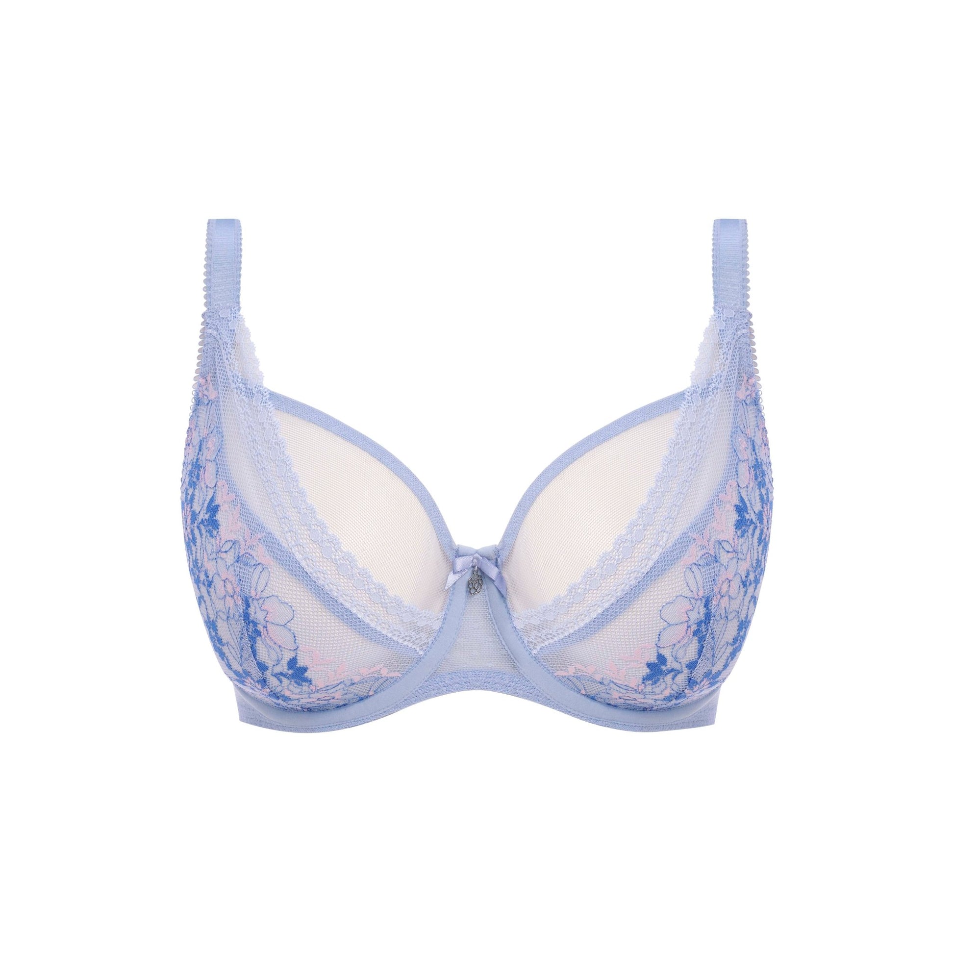 Freya - Sydnie soutien - gorge plongeant foulard avec armatures chambray - Juste Pour Vous