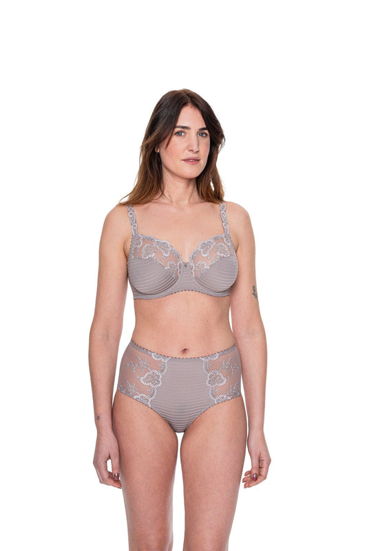 Louisa Bracq - Élise soutien - gorge emboîtant à armatures taupe - Juste Pour Vous