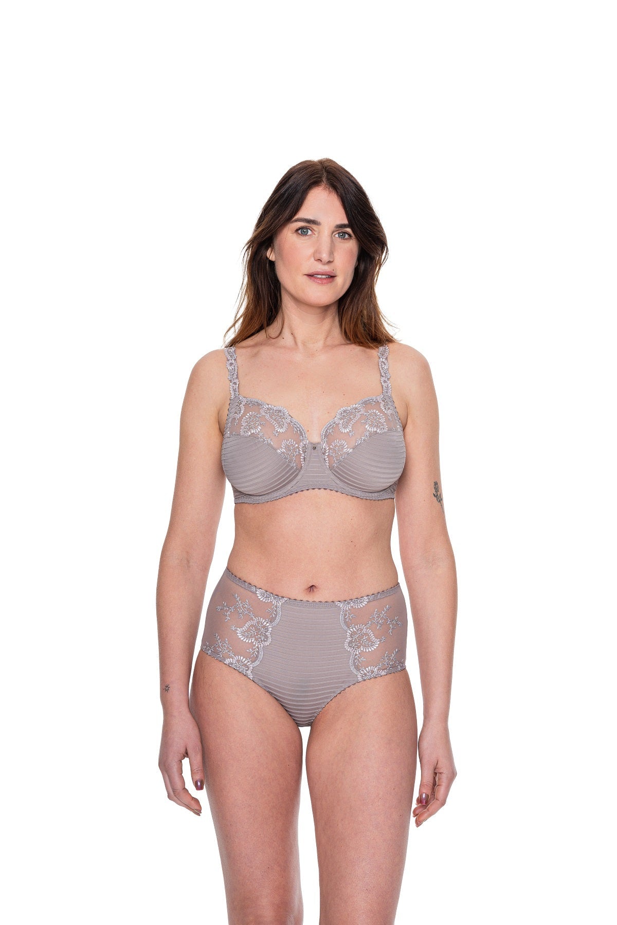 Louisa Bracq - Élise soutien - gorge emboîtant à armatures taupe - Juste Pour Vous