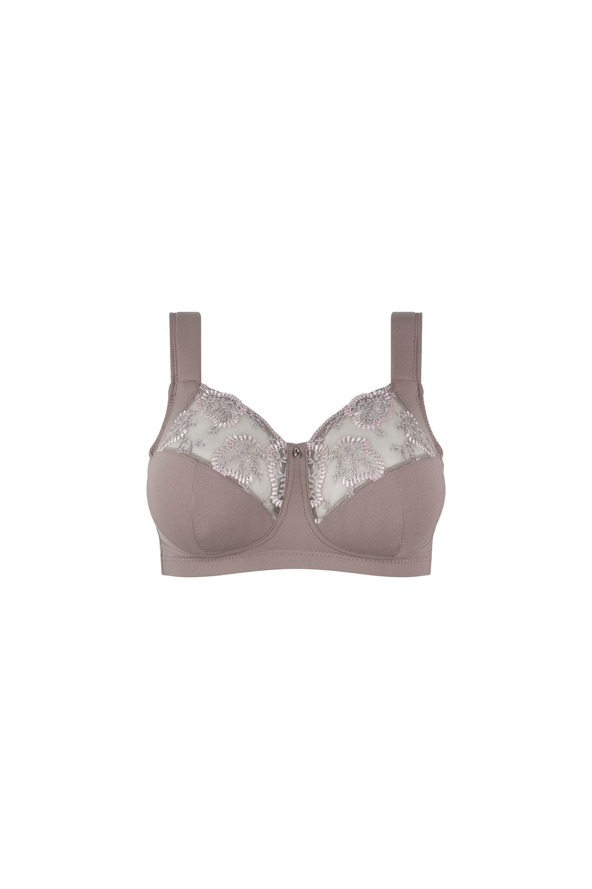 Louisa Bracq - Élise soutien - gorge emboîtant sans armature taupe - Juste Pour Vous