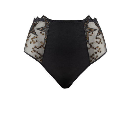 Louisa Bracq-Superstar culotte noir/or
