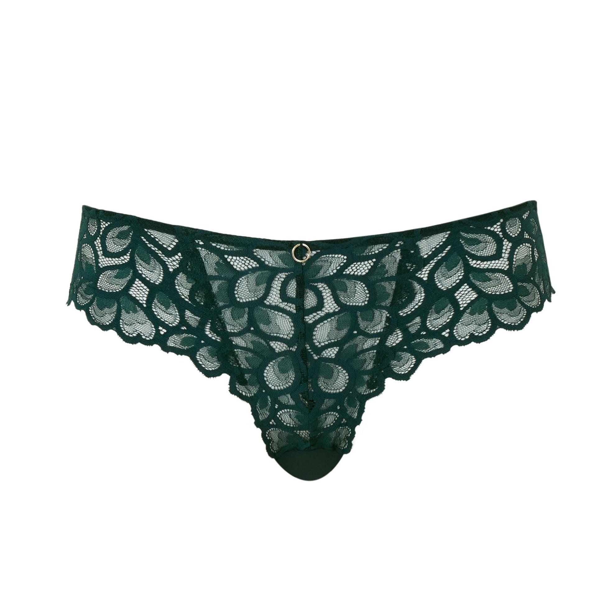 Panache - Allure culotte bikini brésilienne forest green - Juste Pour Vous