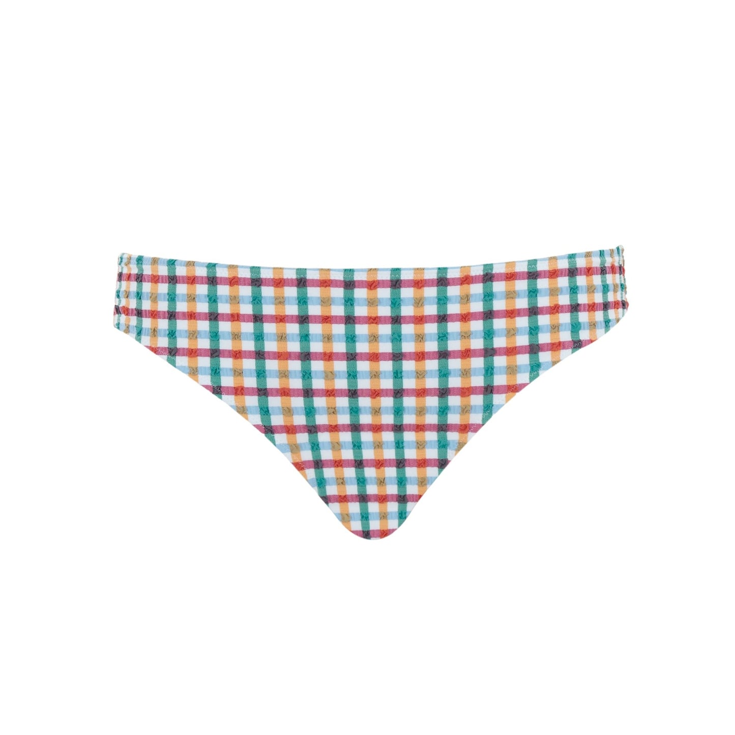 Panache Swim - culotte brésilienne seersucker multi - Juste Pour Vous
