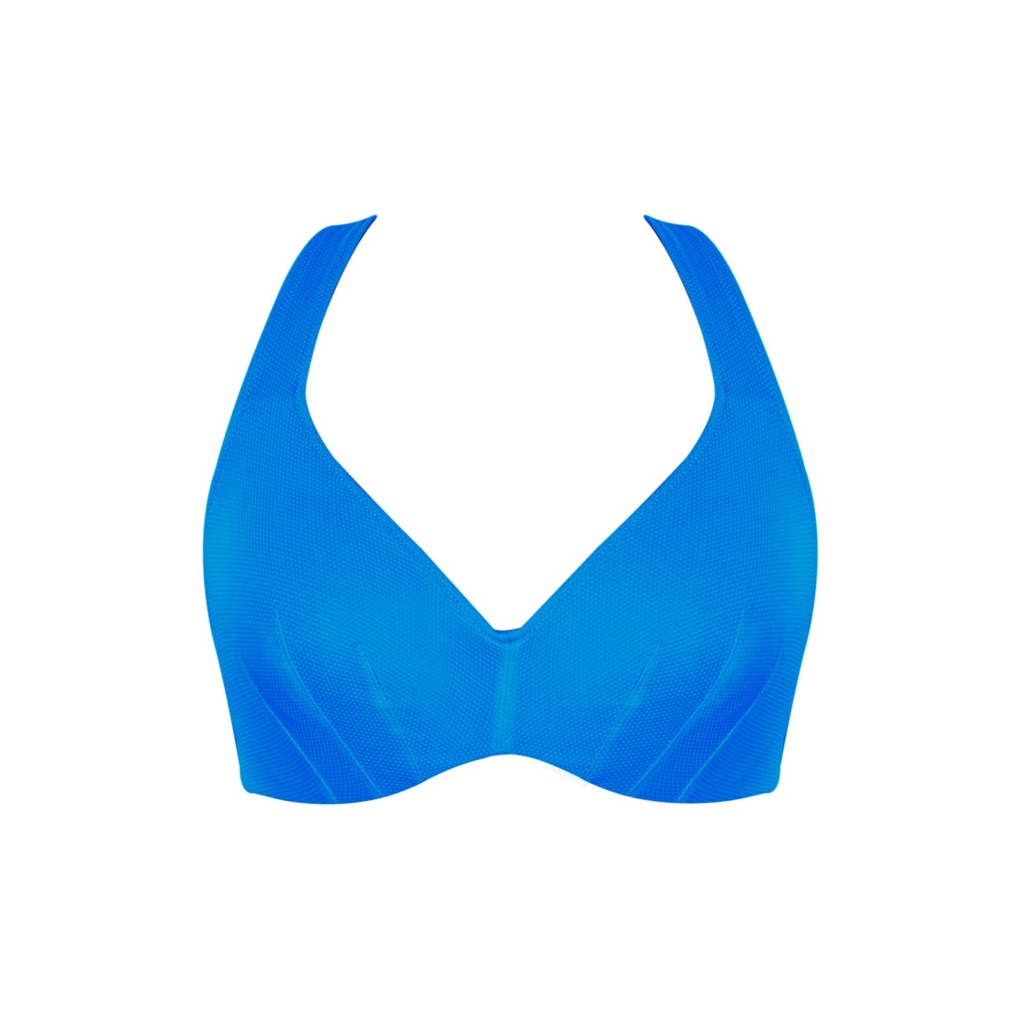 Panache Swim - Jennifer haut de bikini plongeant Aurora blue - Juste Pour Vous