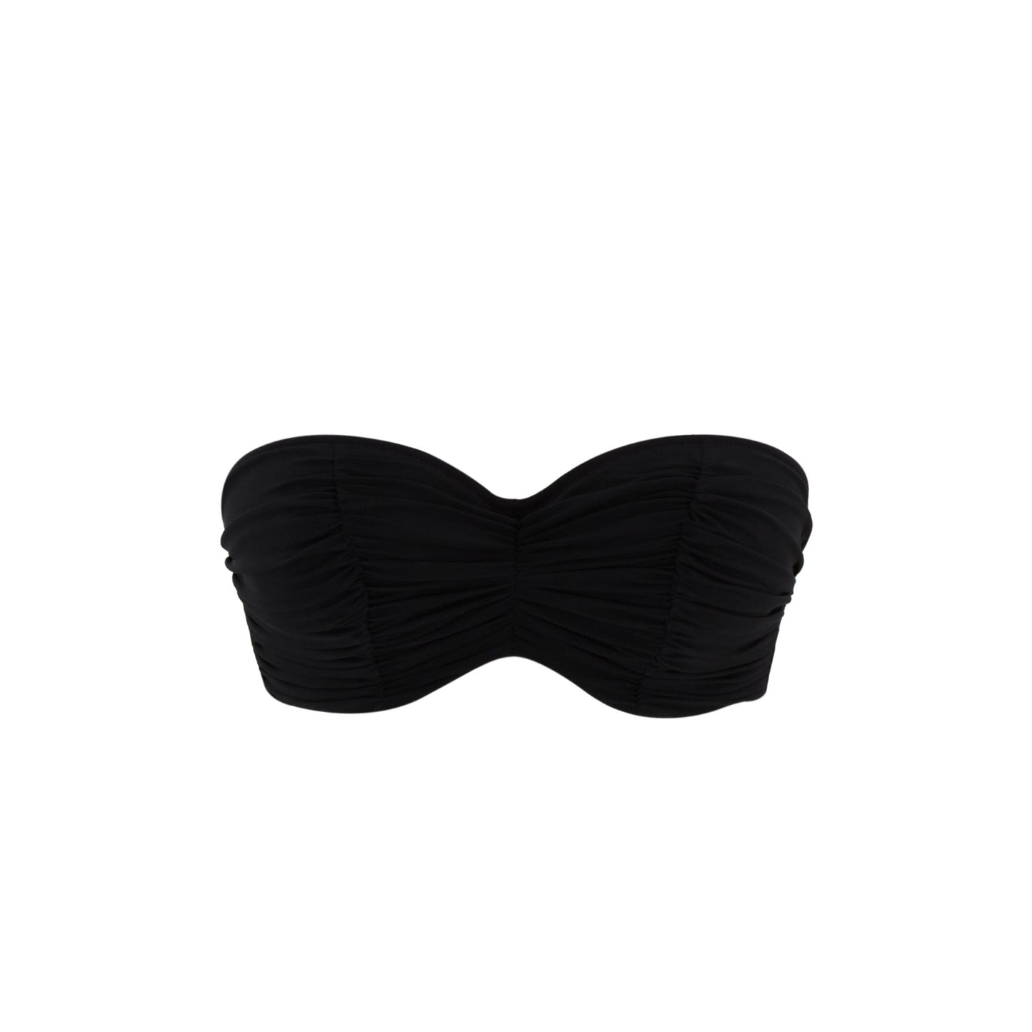 Panache Swim - Margot haut de bikini bandeau à armatures noir - Juste Pour Vous
