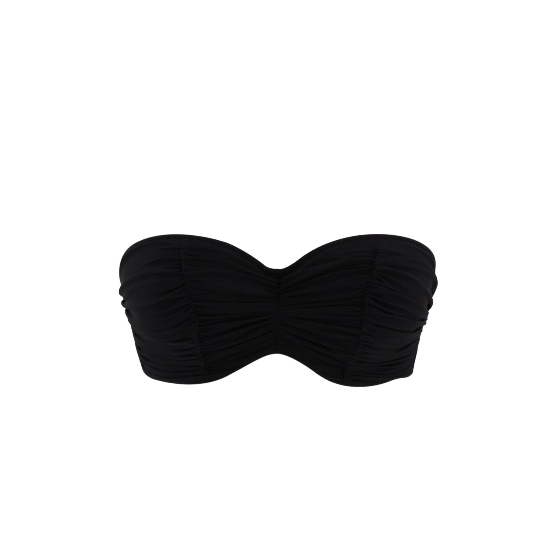 Panache Swim - Margot haut de bikini bandeau à armatures noir - Juste Pour Vous